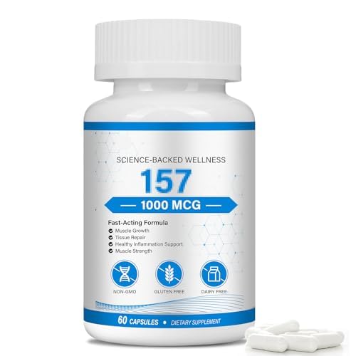 Plant cellulose capsules containing 157 amino-acid blend