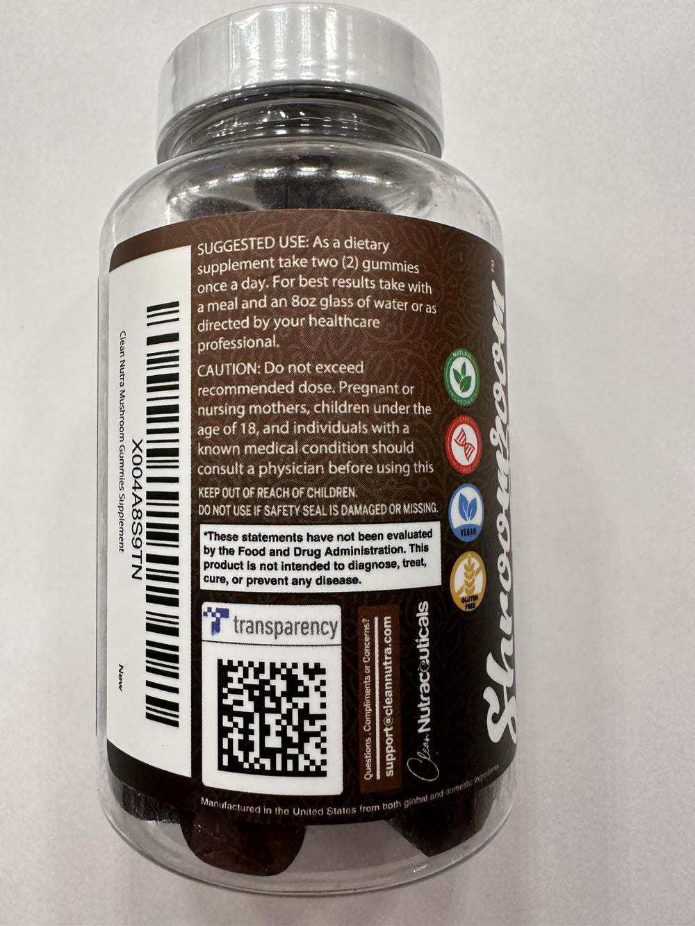 Reishi mushroom gummy image