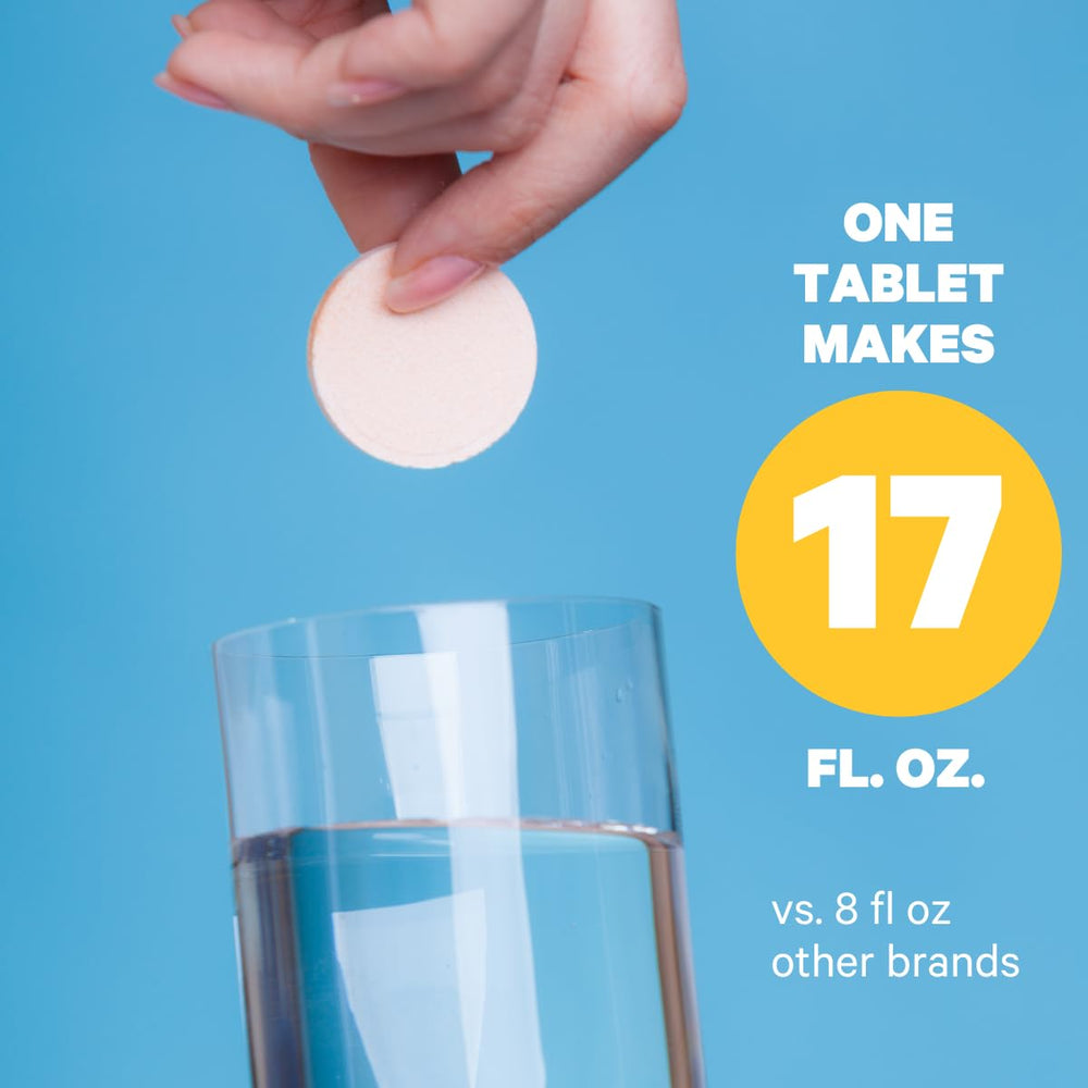 1ABOVE Hydration Boost Tablet dissolving in water for optimal hydration