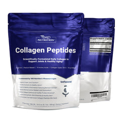 Front label of 1MD Nutrition Collagen Peptides bottle
