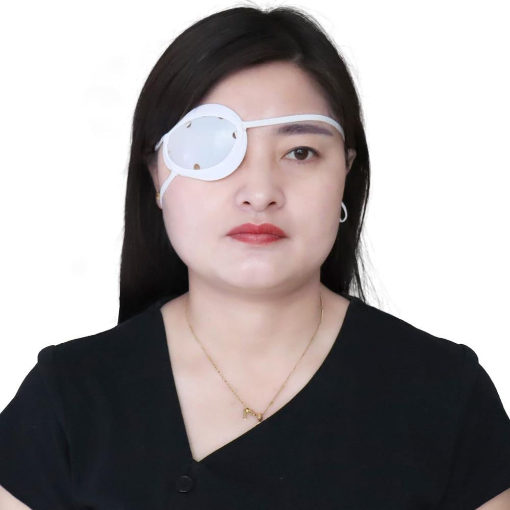 2-pack cataract eye patch with covered edge design