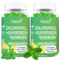 2-pack chlorophyll gummies hero image