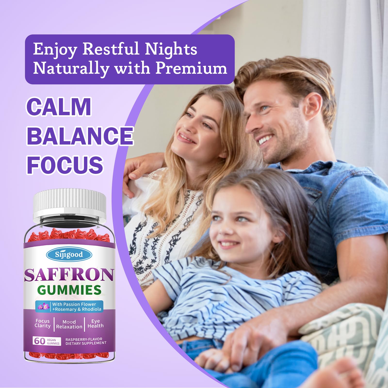 Gummies poured from bottle into a dish