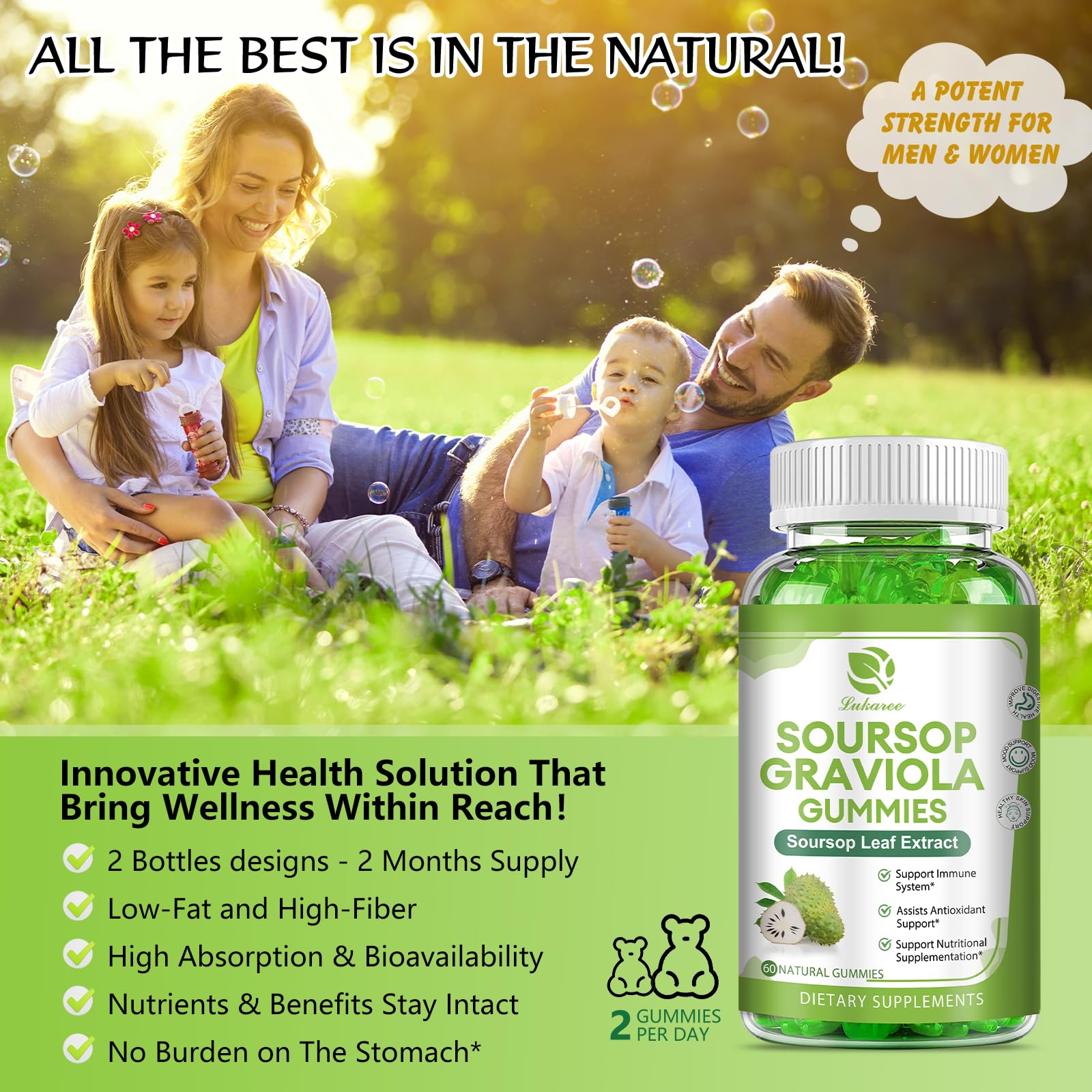 Vegan and Gluten-Free badges on product packaging