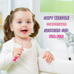 Set of 200 individually wrapped kids toothbrushes in vibrant colors