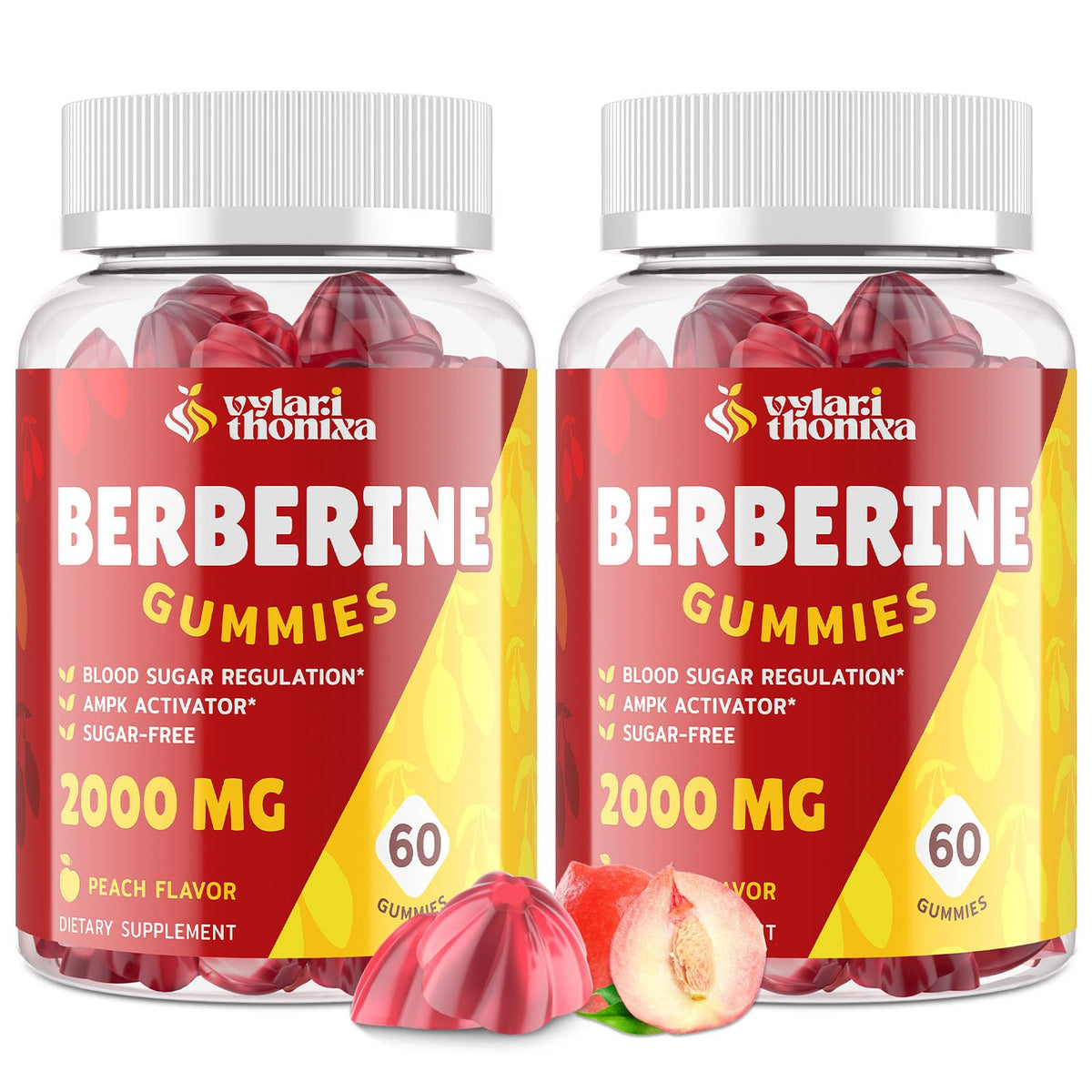 Hero image of 2000mg Berberine Gummies bottle