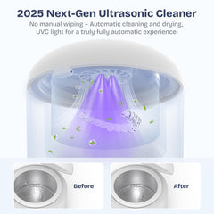 Integrated UVC light for enhanced disinfection