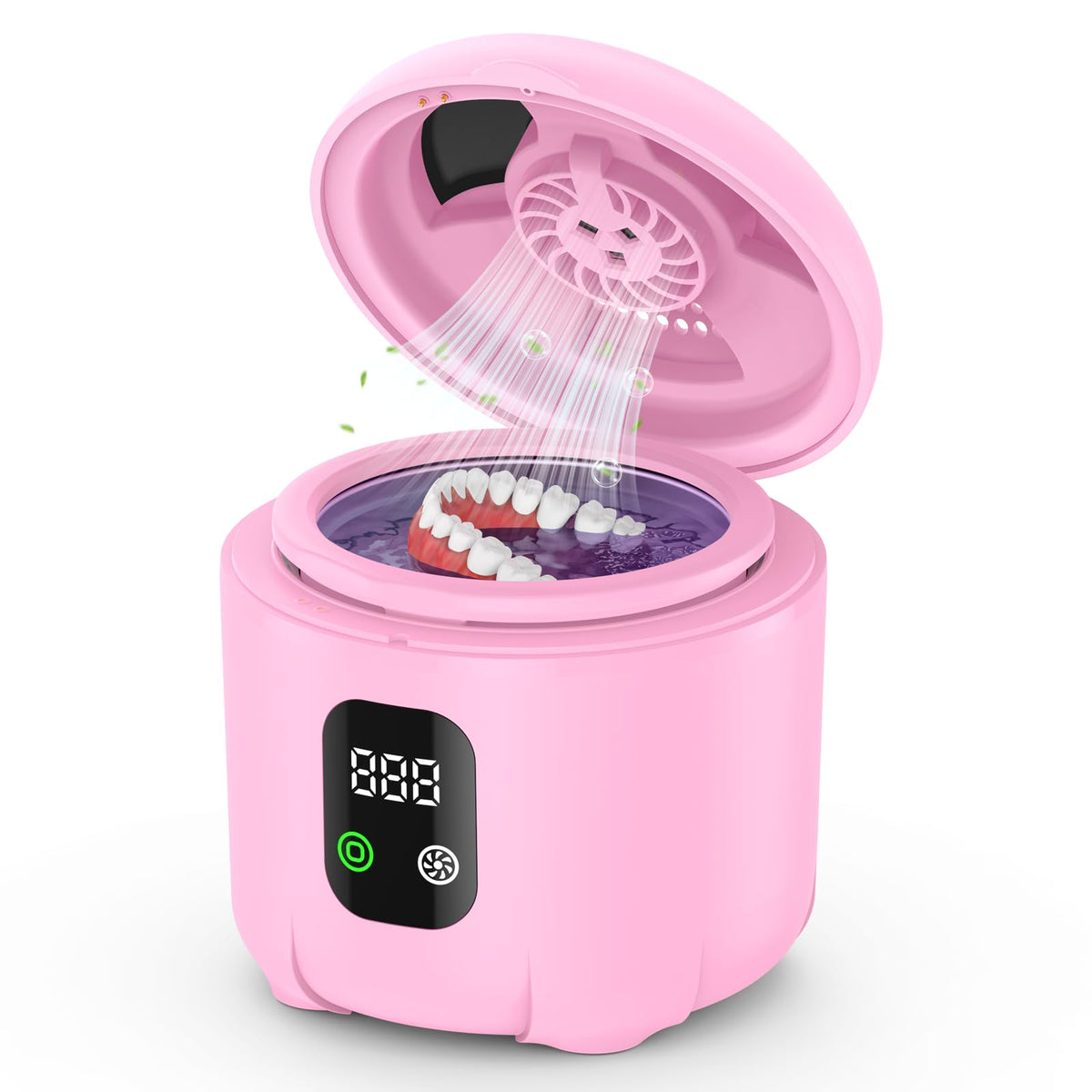 Pink 2025 Ultrasonic Retainer Cleaner - main product photo