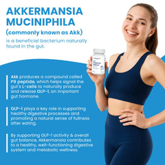 Graphic illustrating 20B CFU supporting GLP-1 production