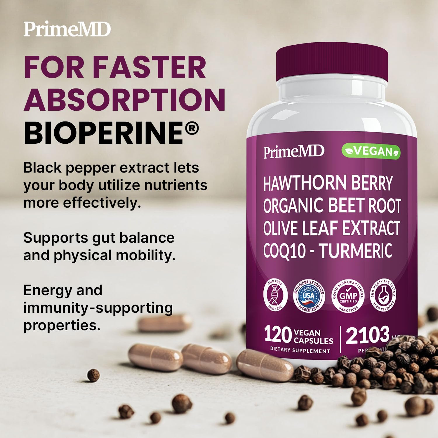 Graphic showing 2103mg per serving