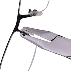 Close-up of 214 stainless steel nose pad pliers