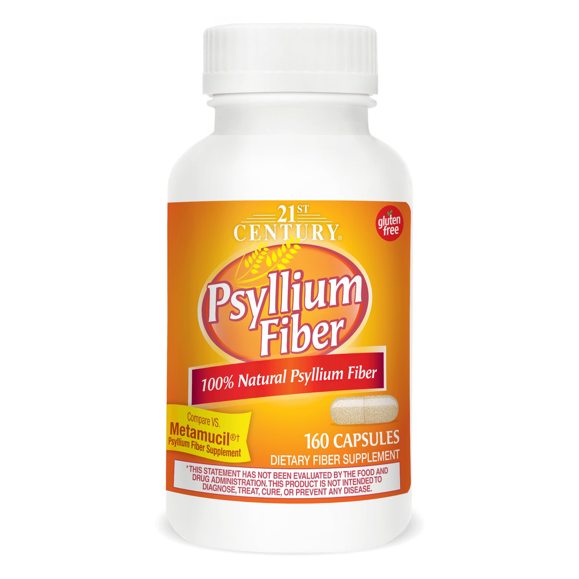 21st Century Psyllium Fiber label image
