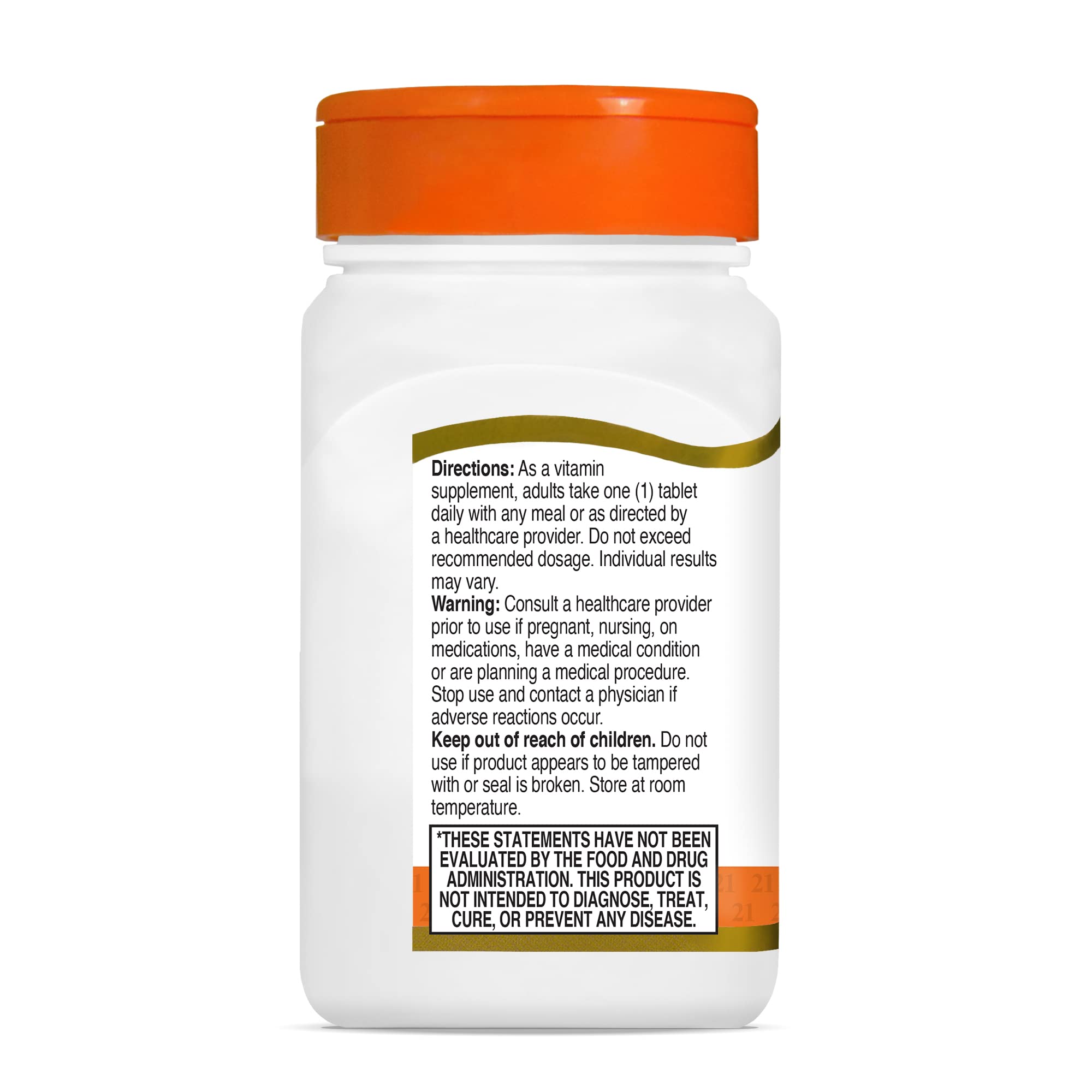 Pack of 3 bottles of 21st Century Vitamin C tablets