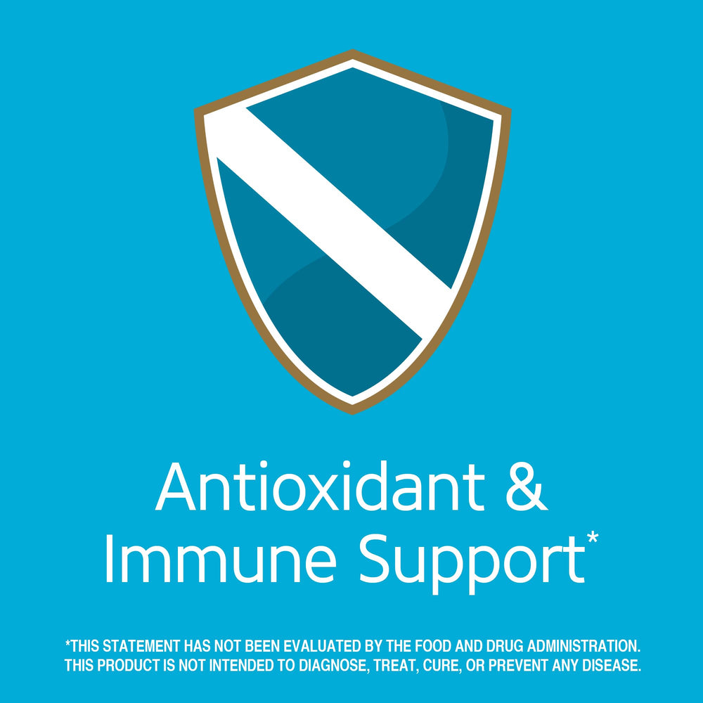 Close-up of zinc chewable with cherry flavor packaging