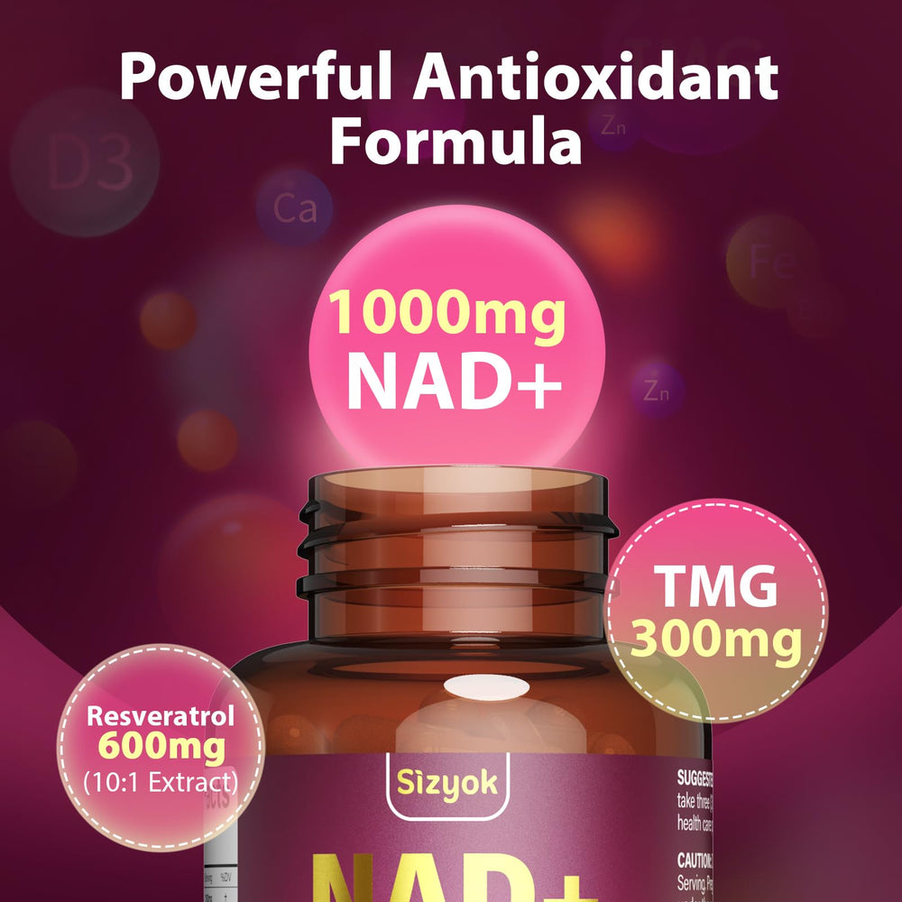 Assorted 24-in-1 antioxidant ingredients in bottle