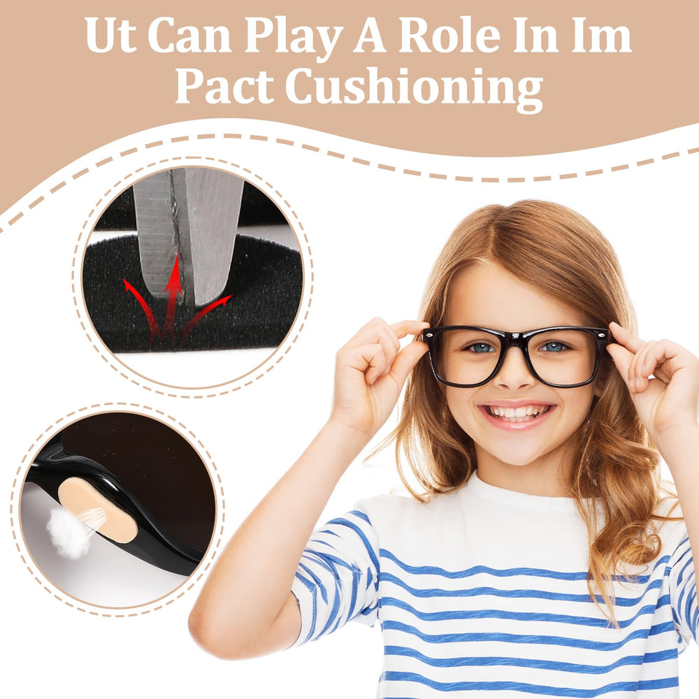 Lightweight nose pads designed for all-day wear