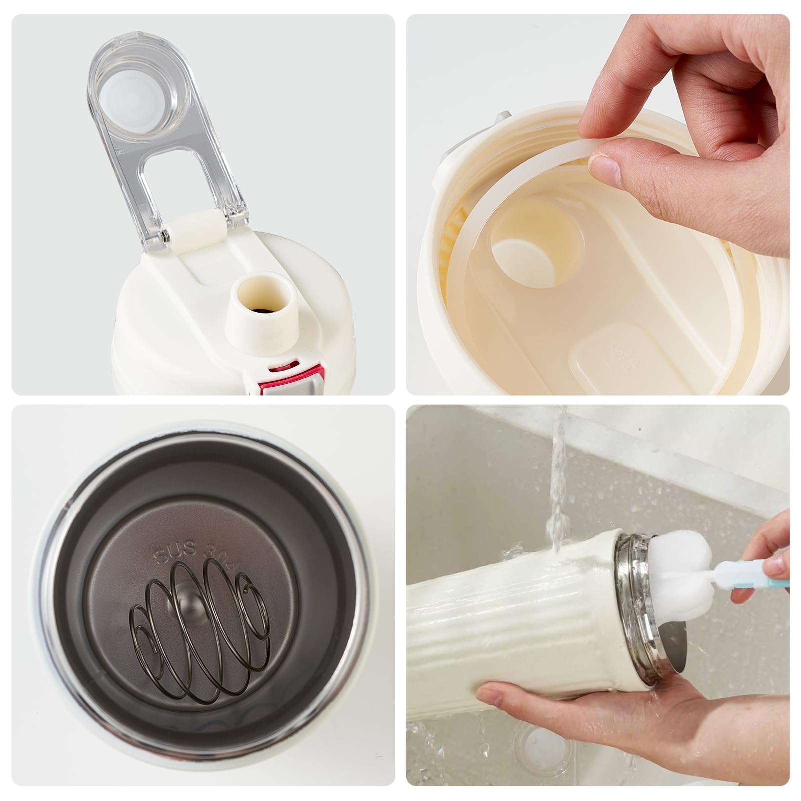 Portable handle and compact design for gym or on-the-go