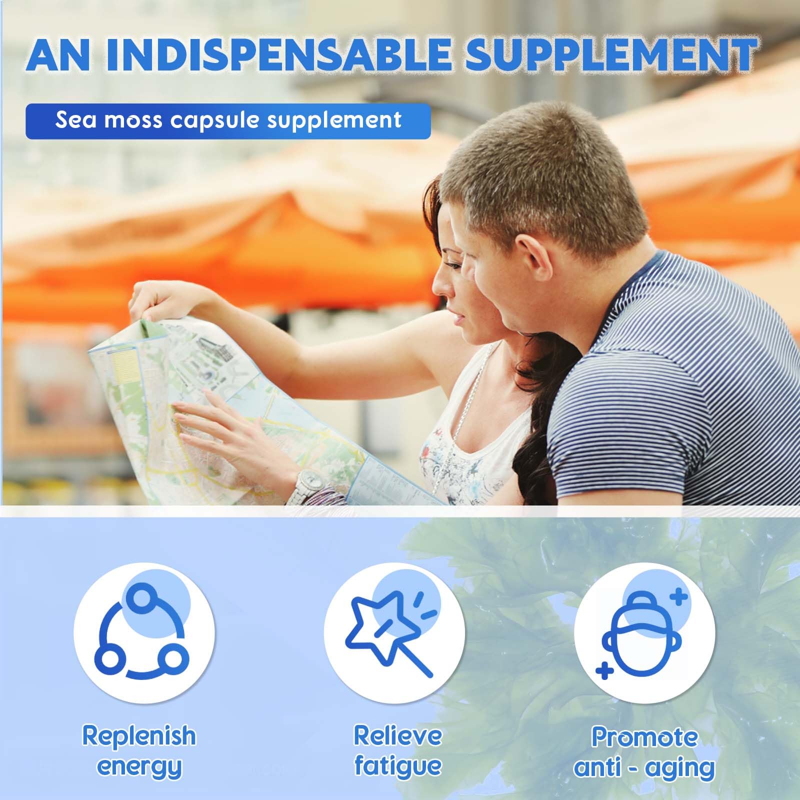 Vitamin C and Vitamin D3 labels with the supplement