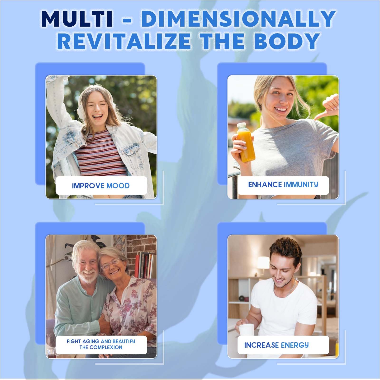 Quercetin, zinc and magnesium minerals next to the product