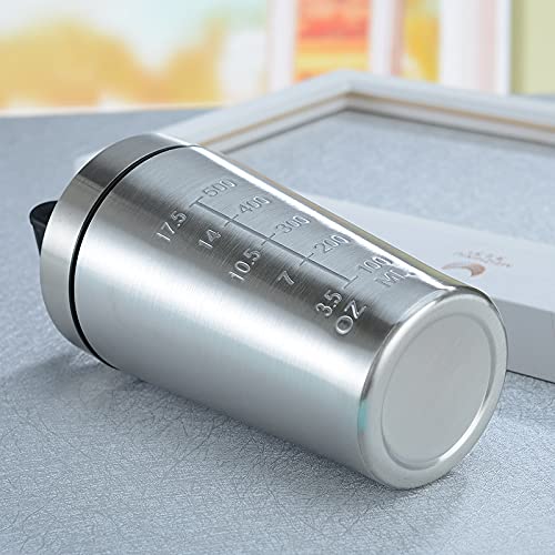 Dishwasher-safe premium shaker bottle with easy grip