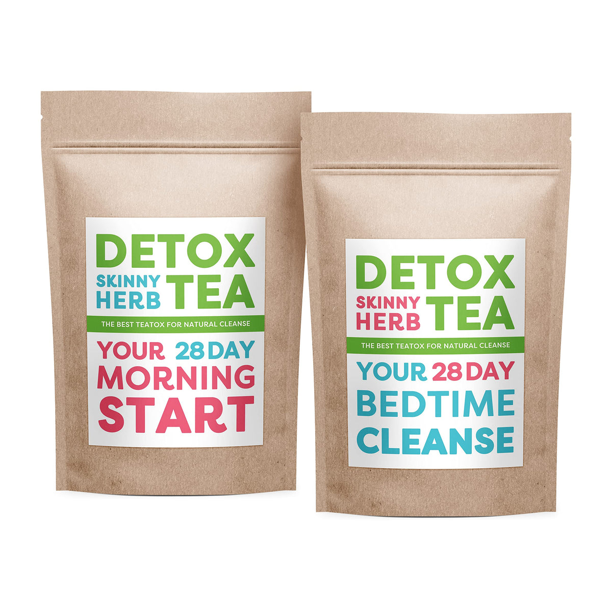 Morning Start Tea infusion as part of 28 Days Teatox detox program