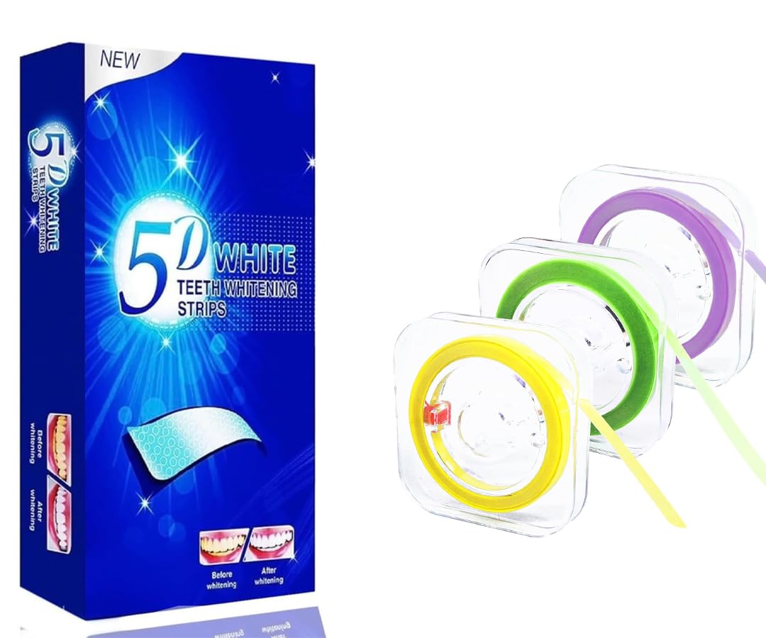 Main product image: 28 Whitener Strips 5D Teeth Whitening Strips