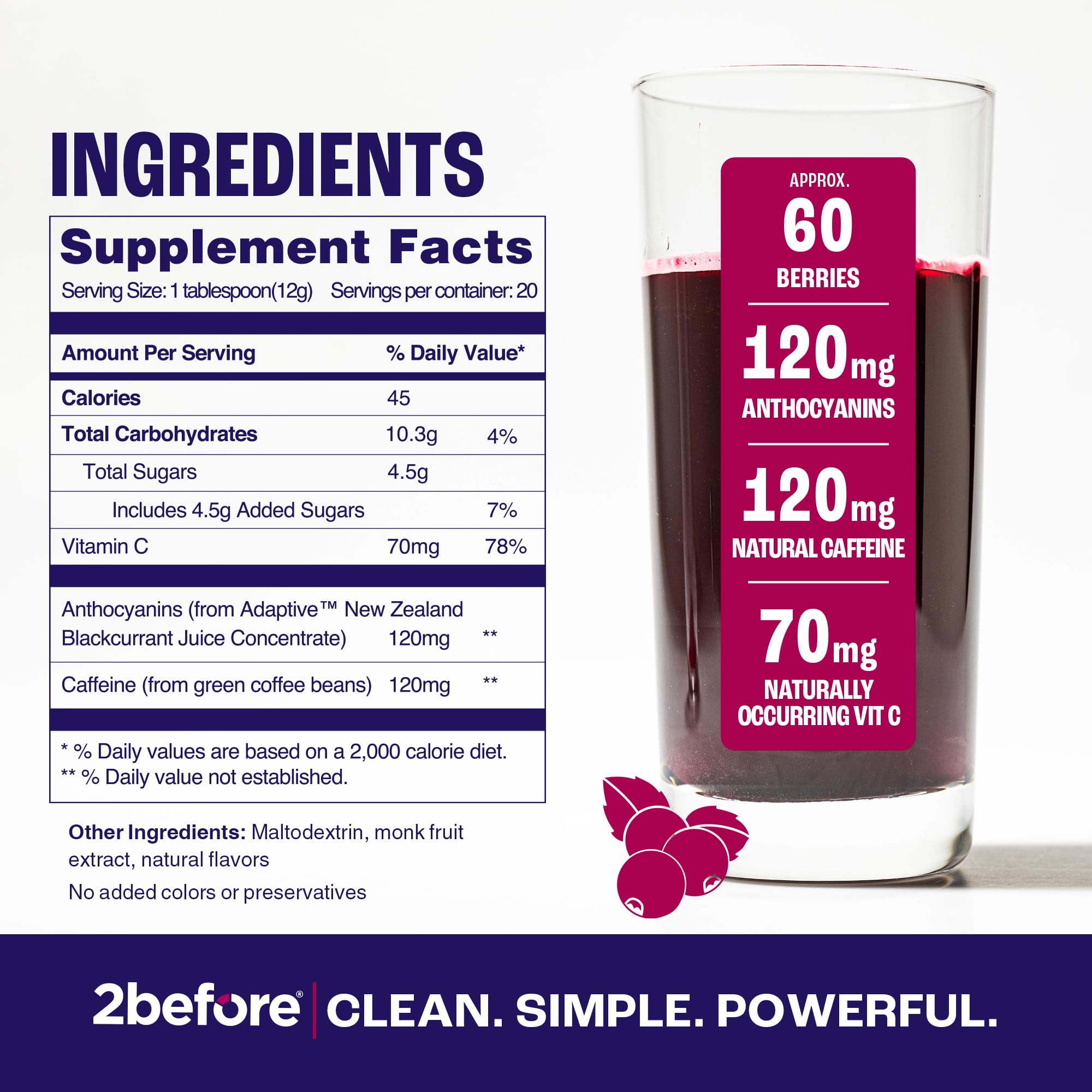 Powder being mixed in a glass with liquid