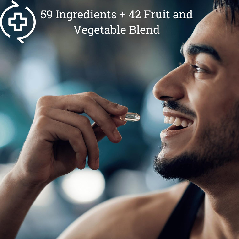 Graphic highlighting antioxidant benefits and energy support