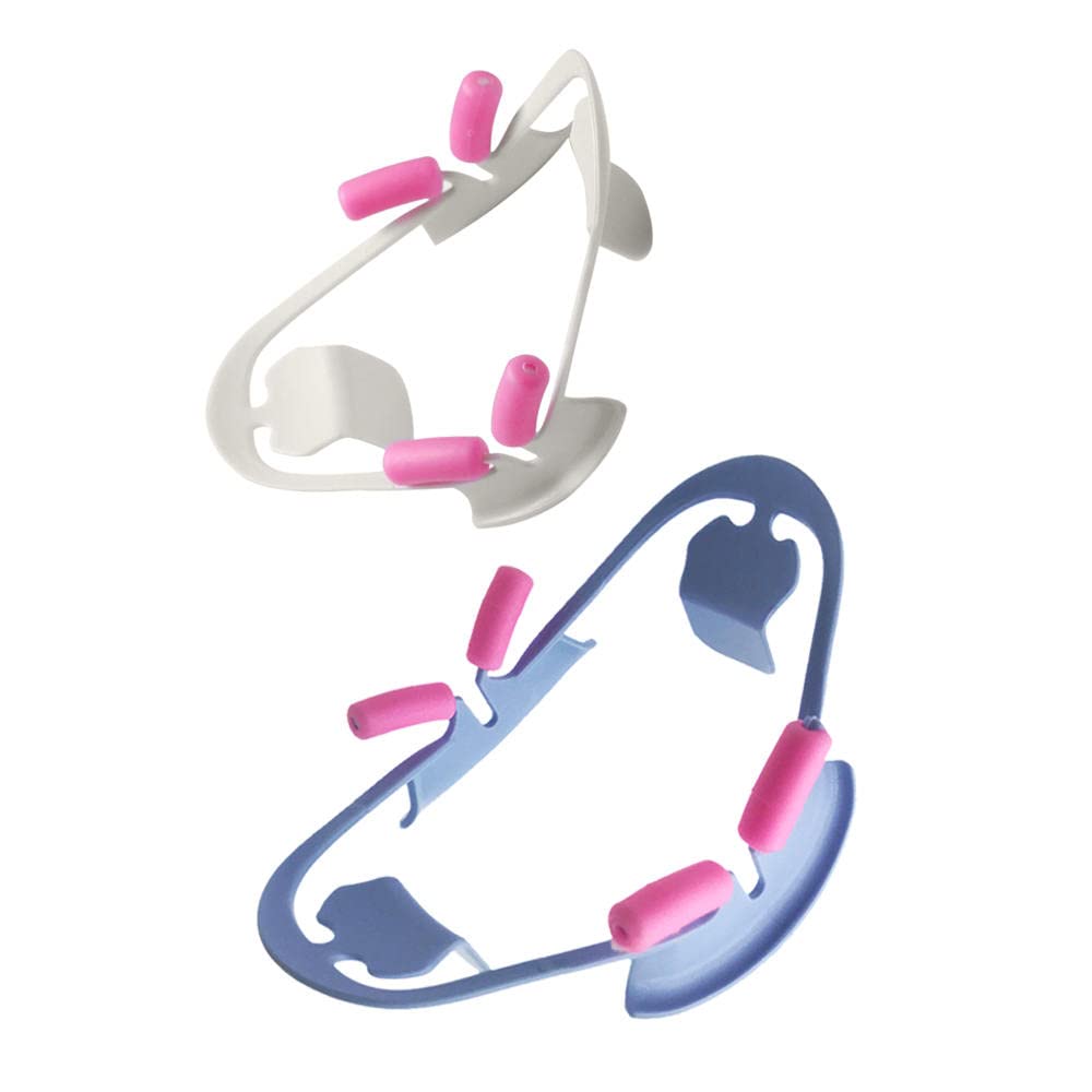 Product overview: blue and white 3D intraoral cheek lip retractor