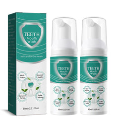 2PCS Foam Toothpaste bottle and packaging