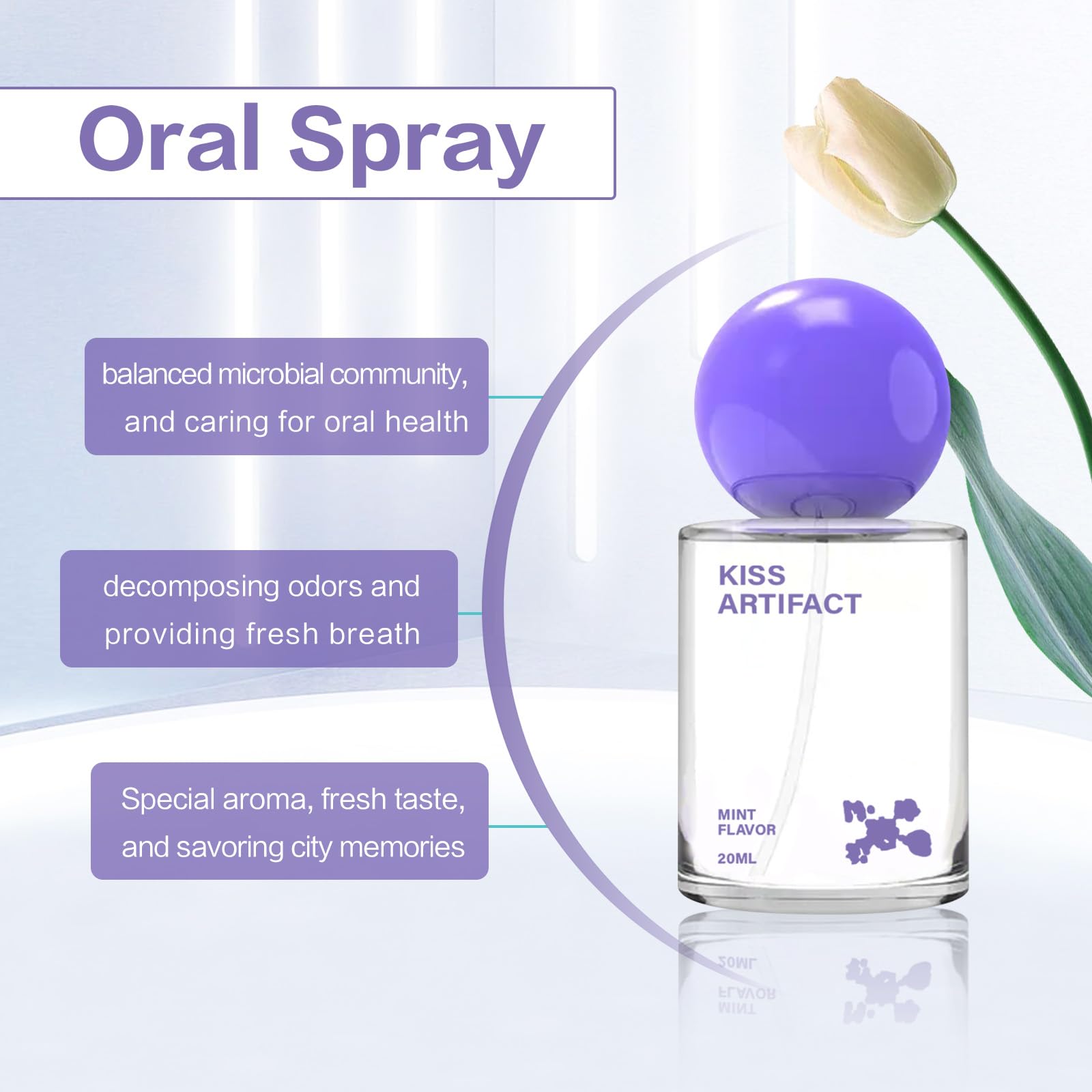 Packaging layout showing the probiotic branding