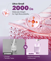 Grass-fed bovine collagen source for 2X Boost Collagen Peptides Powder