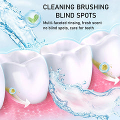 Flavors collection: mint, citrus, and berry mini mouthwash