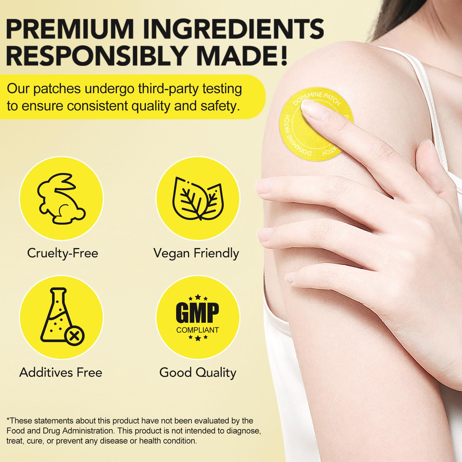 30-day supply packaging for dopamine patches