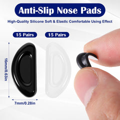 Close-up of anti-slip adhesive nose pad