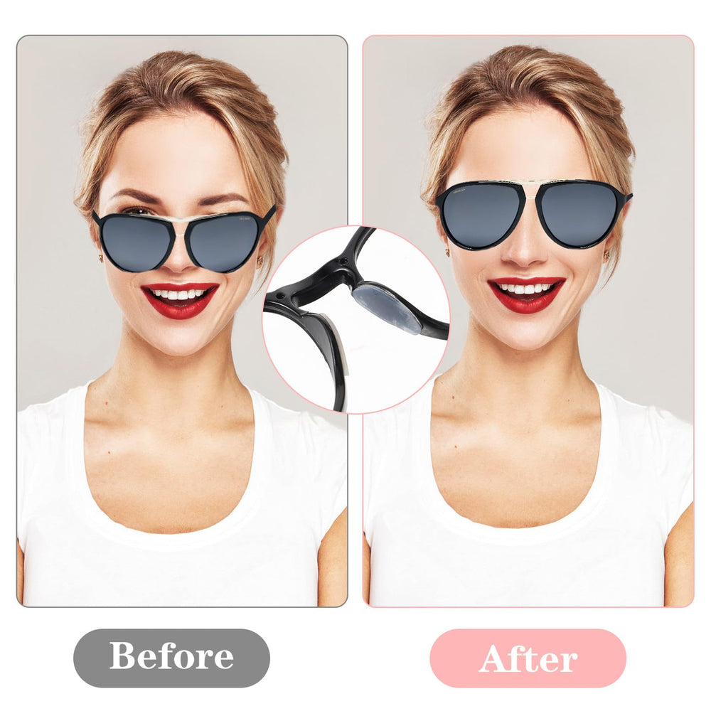 Nose pad size: 2cm length, 1cm width