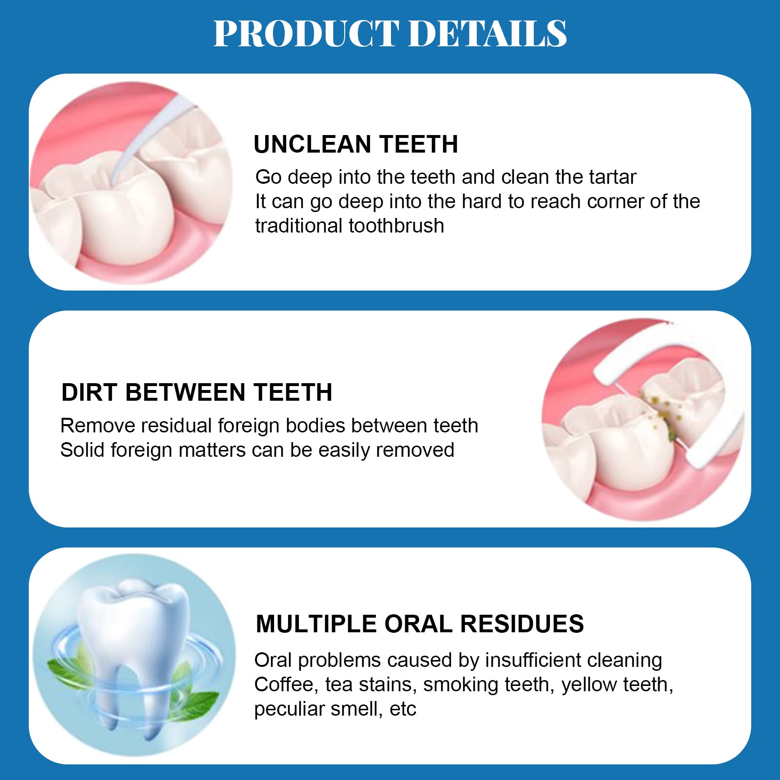 2-in-1 dental floss pick and toothpick design