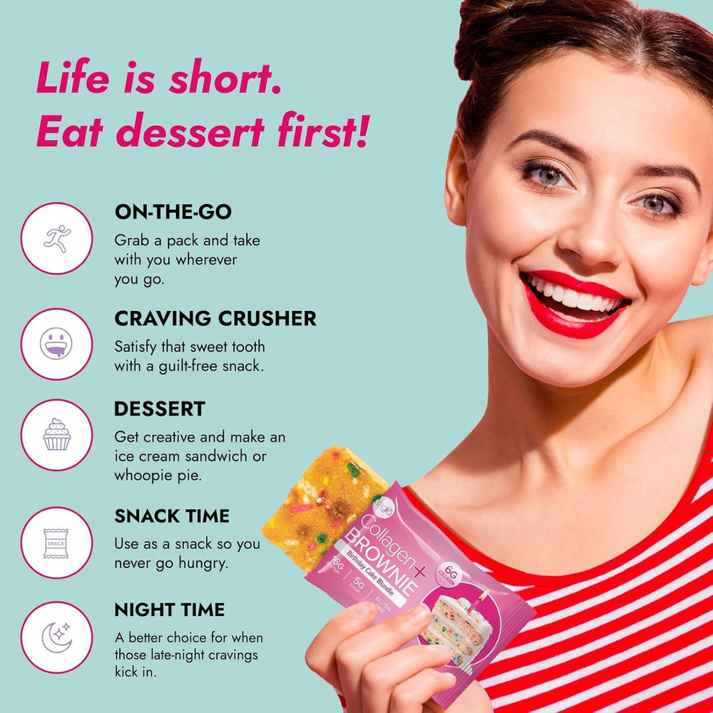 Cross-section view of a soft-baked brownie