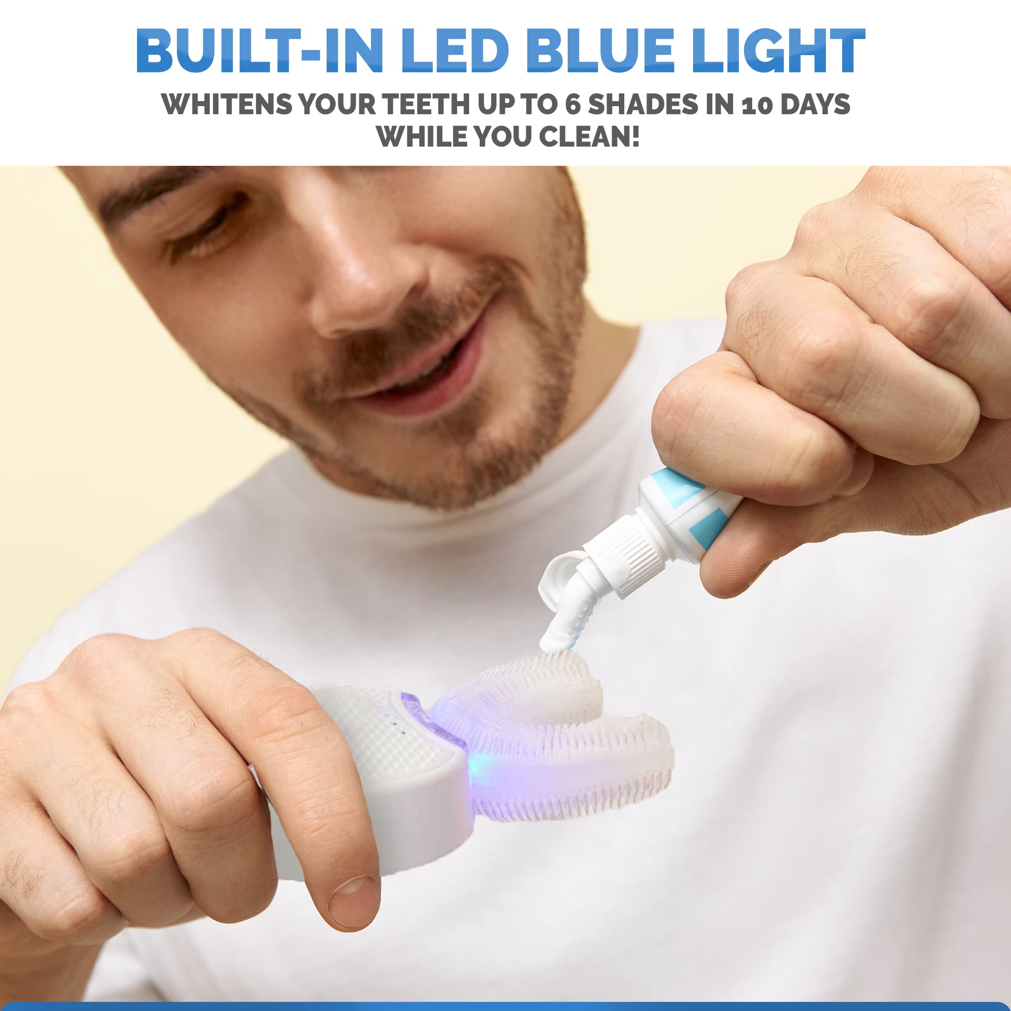360 Brite toothbrush adult U-shaped design