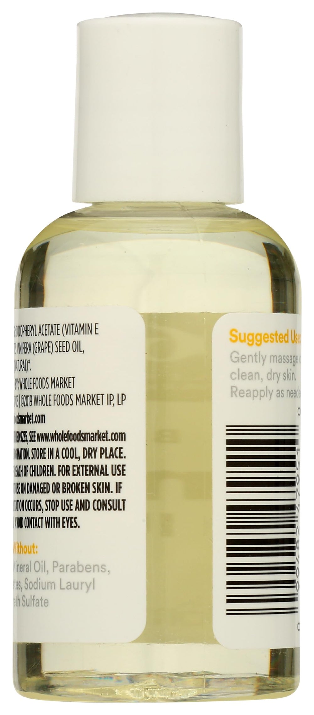 365 Vitamin E Skin Oil texture closeup—smooth, non-greasy feel.