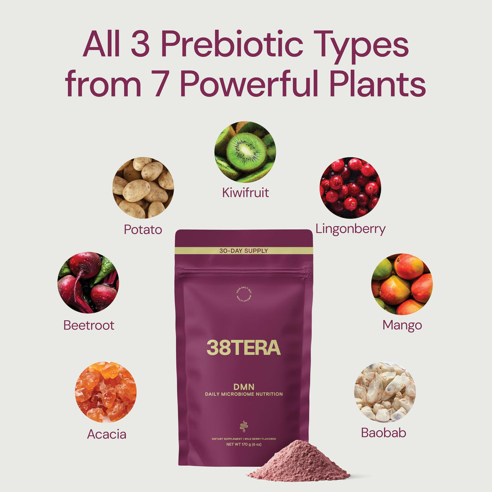Low FODMAP, vegan, gluten-free labeling on DMN packaging