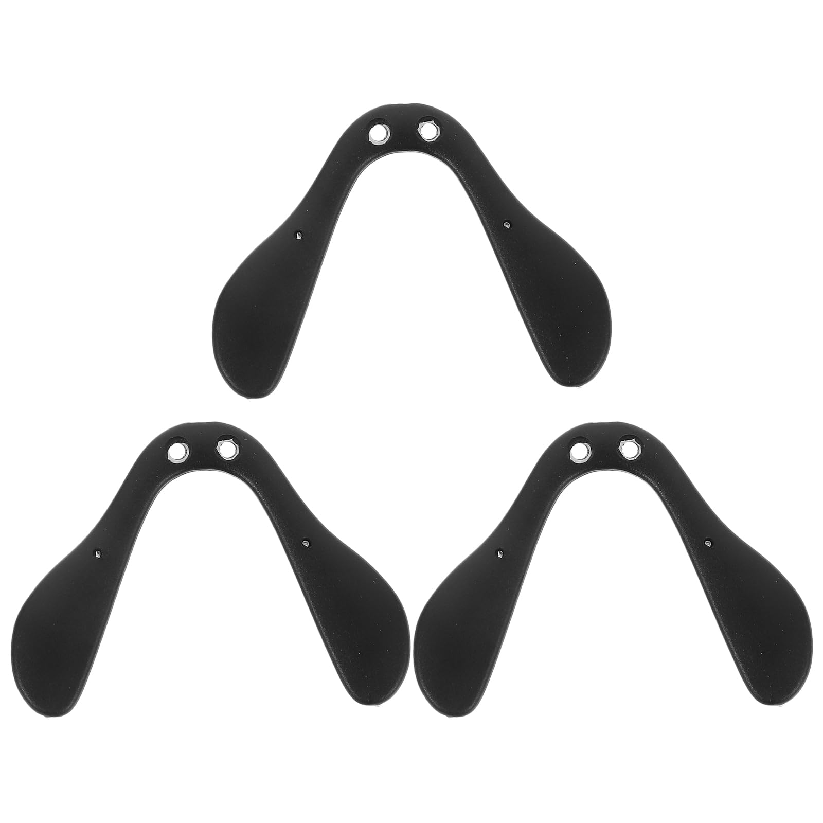 3 pieces of U-shaped eyeglasses nose pads