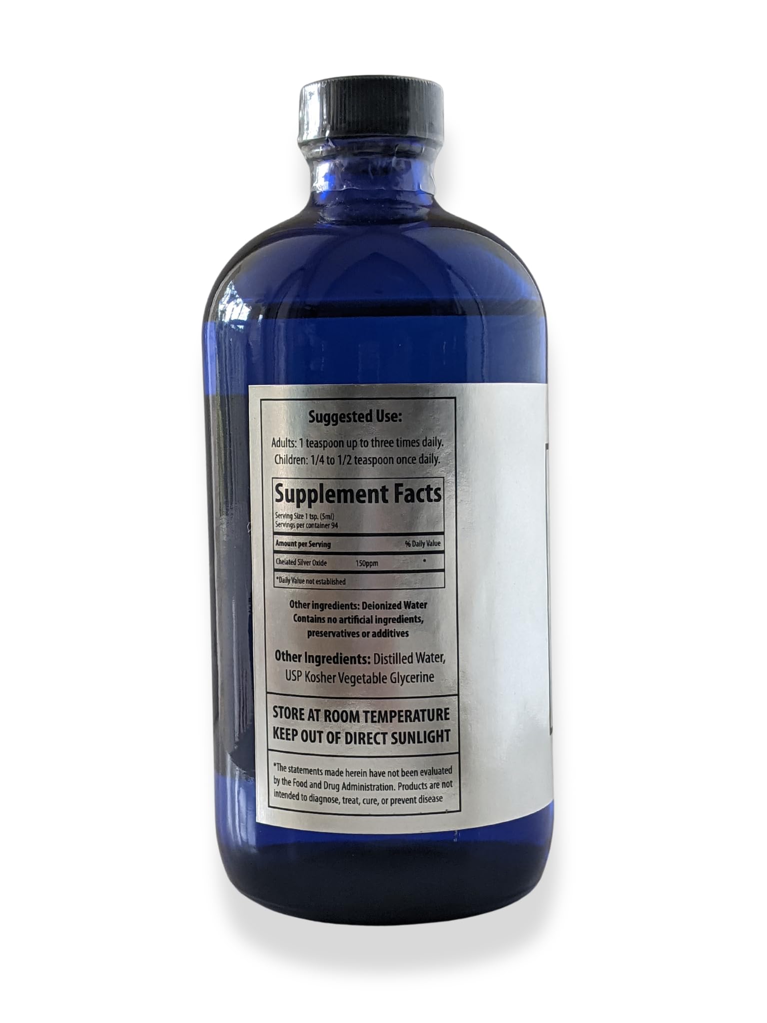 Lifestyle scene showing daily use of Silver Infusion for immune support