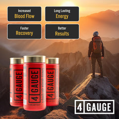 Side view of 4-gauge Fruit Blast preworkout can