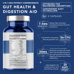 Postbiotic components aiding immune and digestive systems