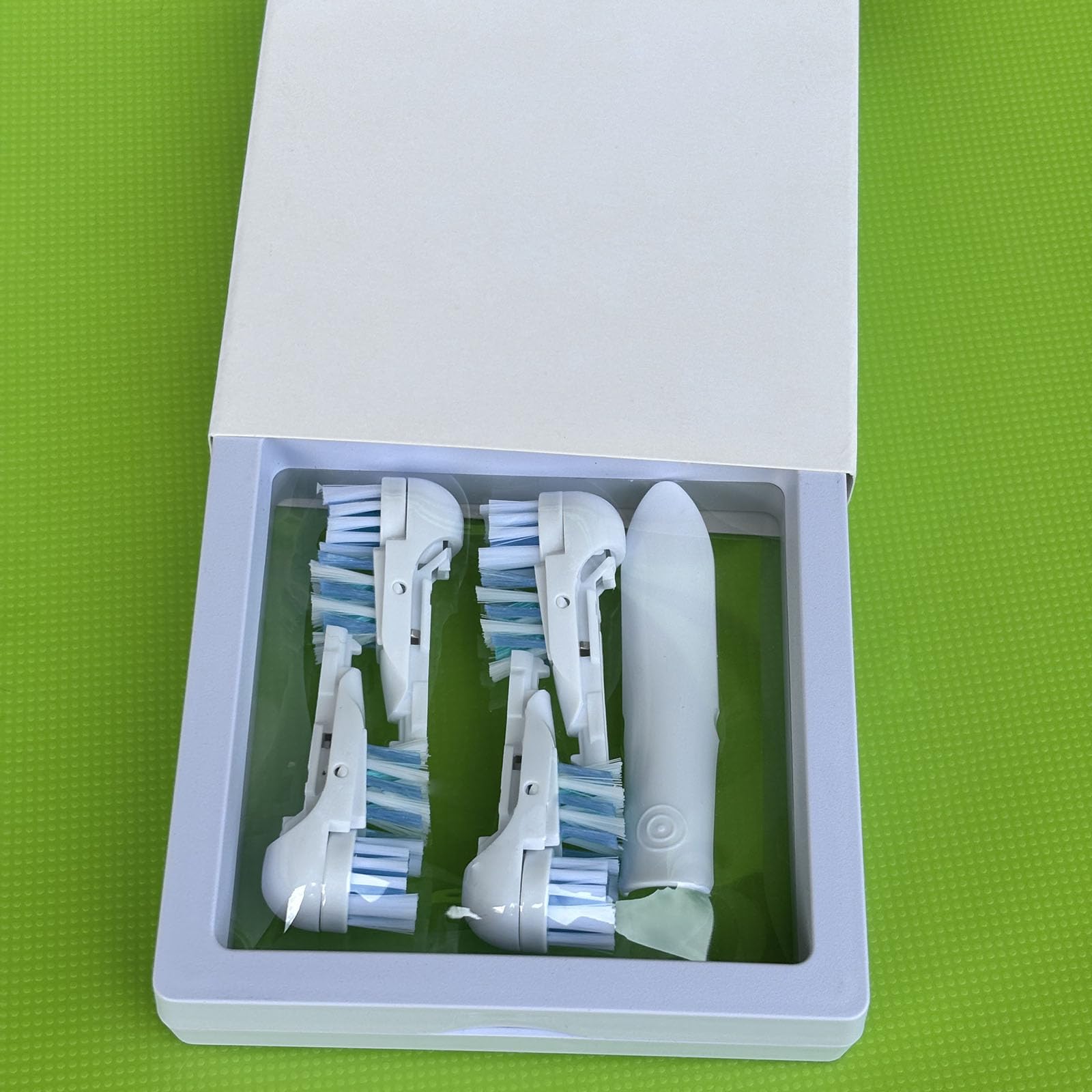 4-pack replacement toothbrush heads for electric toothbrush
