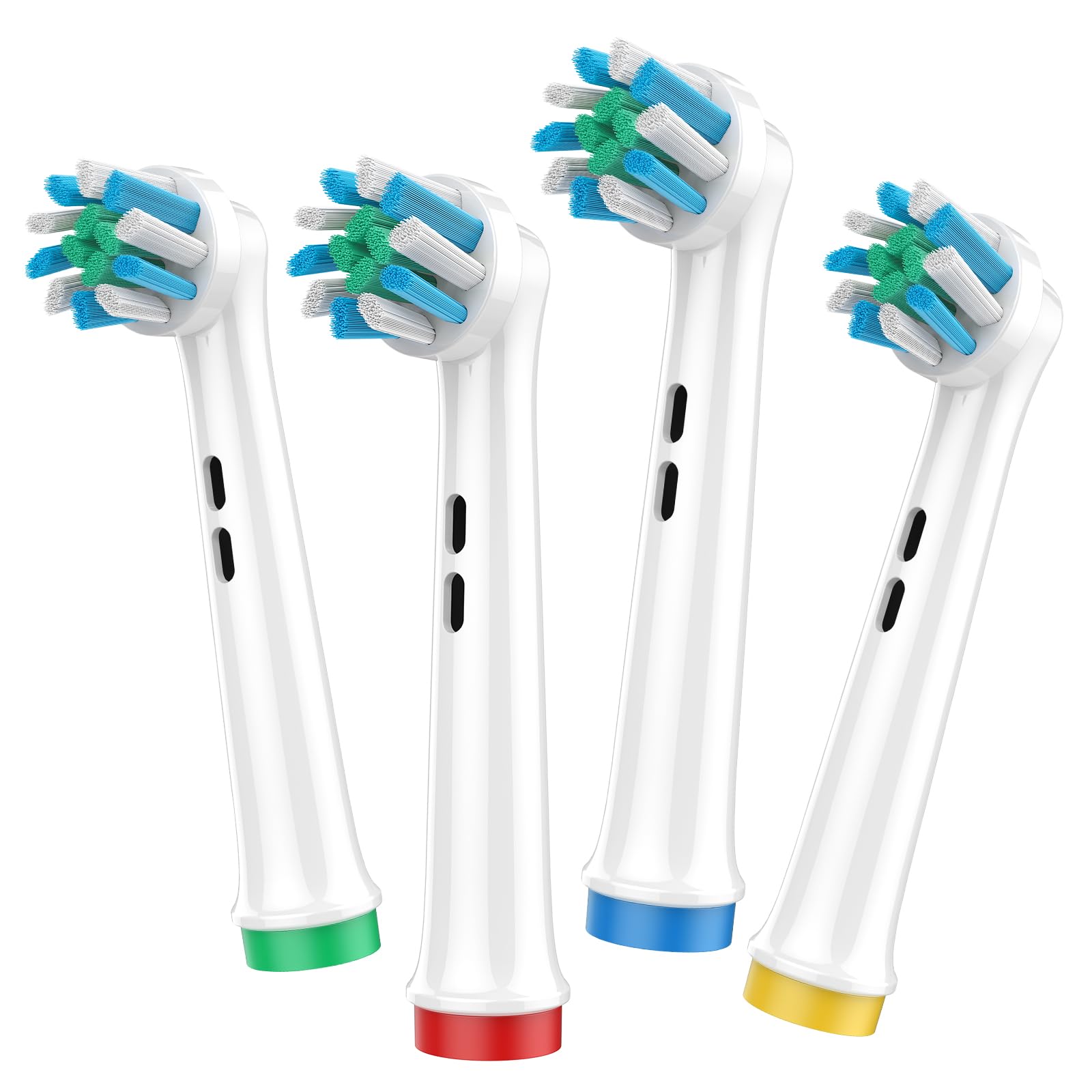 Four-pack of professional sensitive electric toothbrush heads