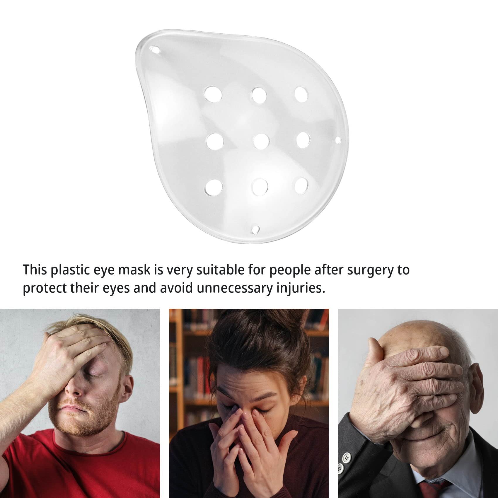 Set includes four eye patches ready for use