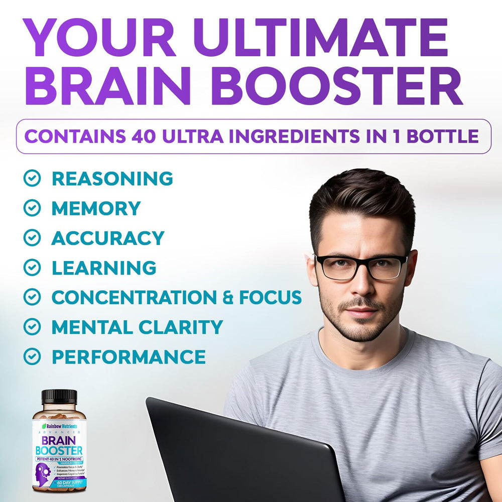 Capsules of the 40-in-1 Brain Booster