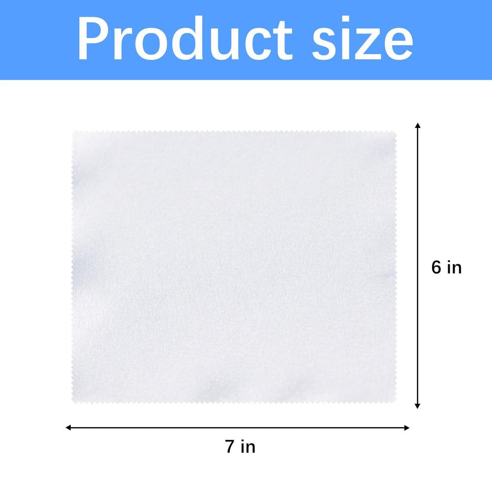 Eyeglasses cleaning cloths 6x7 in for sublimation printing